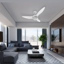 Ver mais imagens de Ventilador de Teto Aliseu Terral com Controle de Parede 127v - Branco