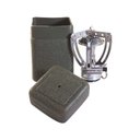 Ver imagem 4 de Mini Fogareiro a Gás Inox Compacto Portátil Regulagem de Chama Camping Trilha Acampamento Jupiter