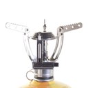 Ver imagem 6 de Mini Fogareiro a Gás Inox Compacto Portátil Regulagem de Chama Camping Trilha Acampamento Jupiter