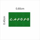 Ver imagem 2 de Tapete Cafofo Verde Bandeira 60x40 Cm