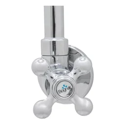 Torneira Para Cozinha Bica Móvel Metal Luxo Cromada De Parede Bognar - 3