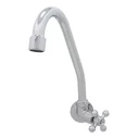 Ver imagem 1 de Torneira Para Cozinha Bica Móvel Metal Luxo Cromada De Parede Bognar