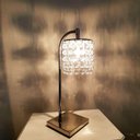 Ver imagem 3 de Abajur de Mesa Cristal Modelo Redondo uso cabeceira de cama sala quarto