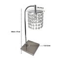 Ver imagem 2 de Abajur de Mesa Cristal Modelo Redondo uso cabeceira de cama sala quarto