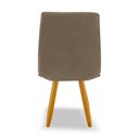 Ver imagem 4 de Cadeira de Jantar Eames Estofada Suede Cappuccino - Montanaris Decor MD MONTANARIS DECOR