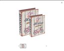 Ver imagem 1 de Kit Caixa livro 2 peças para decorar
