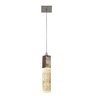 Lustre Pendente Cristal Efeito Bolhas com leds - 1