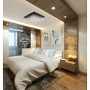 Ver imagem 3 de Lustre teto plafom Sala quarto , acabamento em tabaco com pedras de cristais
