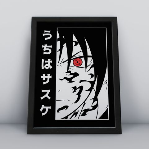 Quadros Decorativa de Parede para Quarto e Sala Tema Akatsuki Naruto Shippuden Sasuke Naruto Uzumaki