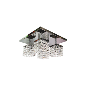 Lustre Plafon com Cubos de Pedras de Cristais Legitimos K9 . Sala , Quartos