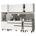 Ver imagem 3 de Armário de Cozinha Completa 260cm Branco Reims Madesa 05
