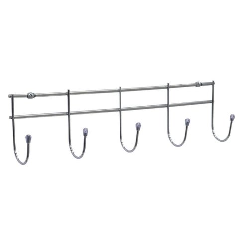 Porta Utensílios 5 Ganchos Cabideiro Multiuso 33cm Inox Schmitt Embauba