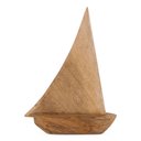 Ver imagem 1 de Escultura Decorativa Barco em Madeira 32cm 21910g Mart