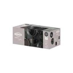 Conjunto de Panelas 5 Peças Ceramic Life Optima Camurça Brinox - 3