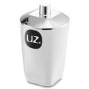 Ver imagem 1 de Porta Algodão e Cotonete para Banheiro Pote com Tampa Uz Branco 400ml