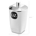 Ver imagem 7 de Porta Algodão e Cotonete para Banheiro Pote com Tampa Uz Branco 400ml