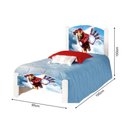 Ver imagem 4 de Cama de Criança Solteiro Infantil Iron Adesivada com Colchão