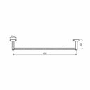 Ver imagem 2 de Porta Toalha Barra 45cm - Like Square
