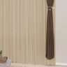 Cortina para Varão Marceli 2 Metros x 1,70 Metros Alt Tecido Malha - Avelã/Tabaco - 3