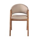 Ver imagem 5 de Kit 6 Cadeiras Decorativa Sala de Jantar Luxo Larissa Facto Fendi - Mozzelar