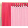 Cortina Claudia 3 Metros x 2,60 Metros Alt. - Malha Com Ilhós - Pink/Rosa - 3
