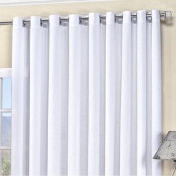 Cortina Linho 2,00 Metros x 1,80 Metros Alt Tecido Linho - Branco - 2