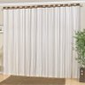 Cortina Veneza 3,00 Metros x 2,60 Metros Alt Tecido Linhão - Palha - 1