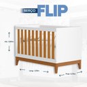 Ver imagem 3 de Quarto Completo com Roupeiro 4 Portas Flip Branco/Fosco/Savana