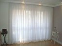 Ver imagem 1 de Cortina Voil Priori Sala Quarto 6,00x2,60 Ilhós Cromado - Branco