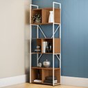 Ver imagem 4 de Kit 3 Estantes para Livros 7 Prateleiras 200cmx216cm Office Industrial