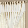 Cortina para Varão Requinte 2 Metros x 1,70 Metros Alt. Tecido Seda Amassada e Voil - Palha - 2