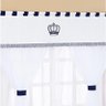 Cortina para Quarto de Bebê 2 Metros Coleção Realeza Marinho - Azul - 2