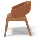 Ver imagem 7 de Kit 04 Cadeiras de Jantar e Estar Living Estofada Lince L02 Bouclê Terracota - Lyam Decor