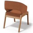 Ver imagem 6 de Kit 04 Cadeiras de Jantar e Estar Living Estofada Lince L02 Bouclê Terracota - Lyam Decor