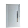Porta Pivotante 2,40x1,20 Lambril Duplo Aluminio Branco Linha 45 Gold - 1