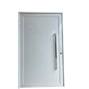 Ver imagem 2 de Porta Pivotante 2,40x1,20 Lambril Duplo Aluminio Branco Linha 45 Gold