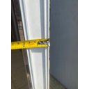 Ver imagem 7 de Porta Pivotante 2,40x1,20 Lambril Duplo Aluminio Branco Linha 45 Gold