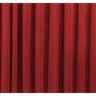 Cortina para Varão Beatriz 2 Metros x 1,70 Metros Alt. Tecido Malha - Vermelho/Palha - 3