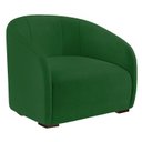 Ver imagem 1 de Poltrona Decorativa Julia Suede Verde - Dominic Decor