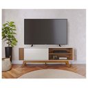 Ver imagem 2 de Rack Bancada Ambiente Otawa Off White Freijo - Colibri