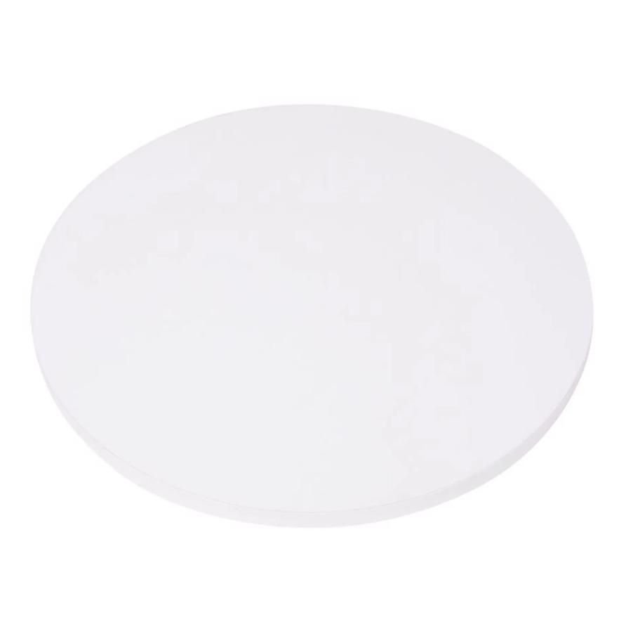 Mesa Ômega Ferro Preto 74 Cm (alt) Base em X Tampo Mdp Redondo 60 Cm (larg) X 2,50 Cm (alt) Branco - 4