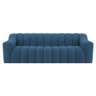 Sofá 2 Lugares Luxo Recepção Escritorio Sala Elegance 150cm Linho - 6