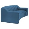 Sofá 2 Lugares Luxo Recepção Escritorio Sala Elegance 150cm Linho - 7