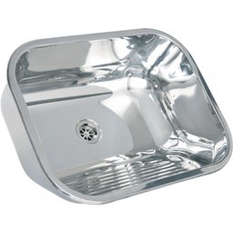 Tanque Inox Sobrepor 50x40x20cm 27 Litros- Construinox - 1
