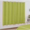 Cortina Veneza 3 Metros x 2,50 Metros Alt.Tecido Rústico Granité - Verde - 1