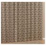Cortina Sublime 3,00m x 2,70m Jacquard - Floral Tabaco/Fundo Bege - 3