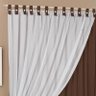 Cortina Eloá 2,60M X 1,60M Alt. Microfibra com Voil - Tabaco - 2