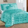 Edredom Super King Sublime 04 Peças Tec. Jacquard - Tiffany - 1
