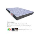 Ver imagem 2 de Colchão Viúva Espuma D23 Comfortpedic Line (128x188x17) - Orthoflex