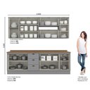 Ver imagem 2 de Cozinha Compacta 240cm 7 Peças 11 Portas 3 Gavetas Americana Henn